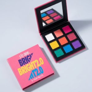 paleta de sombras de colores
